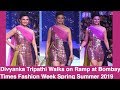 Divyanka Tripathi Walks On Ramp At Bombay Times Fashion Week Spring Summer 2019