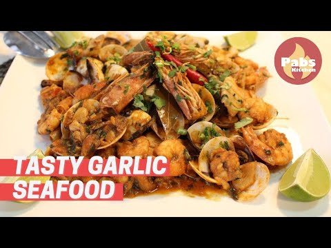 Savory Garlic-Infused Seafood Feast π¦: Unleash a Wave of Flavor! - Pabs Kitchen