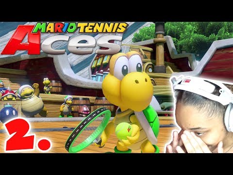 Mario Tennis Aces (Story Mode) Gameplay Walkthrough Part 2 - Bay Ferry!!