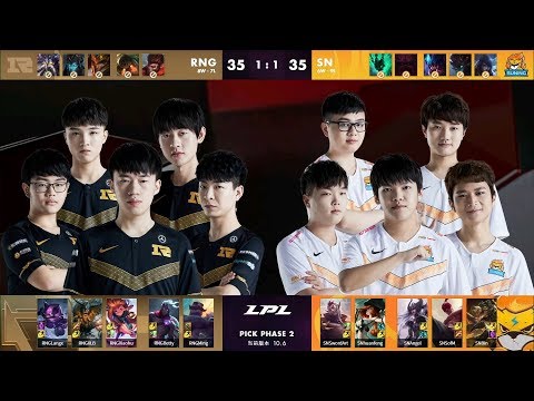 【LPL春季賽】第7週 SN vs RNG #3