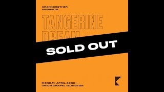 Tangerine Dream Live Union Chapel 23.4.18 Full Concert (AUDIO ONLY)