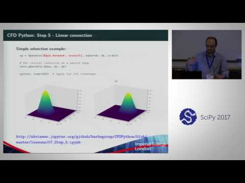 Optimised Finite Difference Computation from Symbolic Equations | SciPy 2017 | Michael Lange