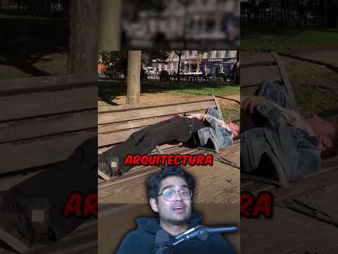 Estas Bancas Fueron Hechas Para Que Nadie Descanse 💀