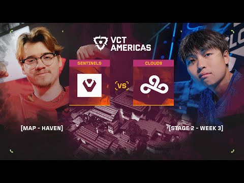 SEN vs. C9 - VCT Americas Stage 2 - W3D2 - Map 2