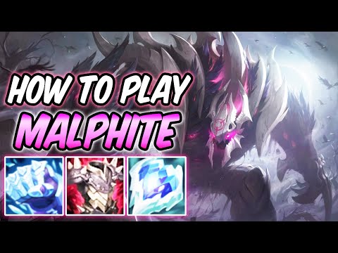 HOW TO PLAY MALPHITE TOP DIAMOND GUIDE | Build & Runes | OLD GOD MALPHITE | League of Legends