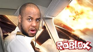 FLYING A PLANE IN ROBLOX