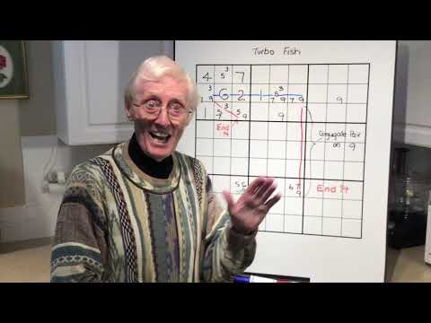 Sudoku Tutorial #70  Conjugate pairs and Links.  (very powerful & essential to know)