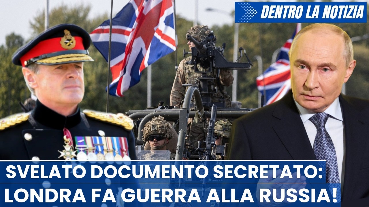 Svelato documento secretato: Inghilterra in guerra contro la Russia! Pontes, arriva l'euro digitale!