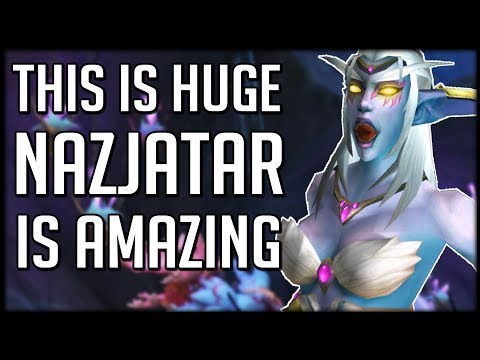 NEW ZONE IS AMAZING! Nazjatar Has SO MANY Features | WoW BfA