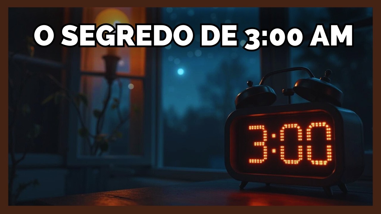O MISTÉRIO DAS 3 DA MANHÃ ENTENDA O QUE DEUS QUER TE DIZER