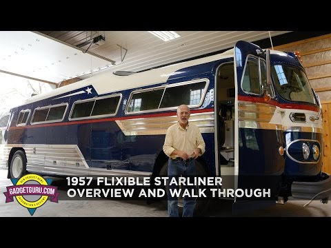 Thumbnail for 1957 Flxible Starliner - Restored Vintage Retro Bus Walk Through by Bus
