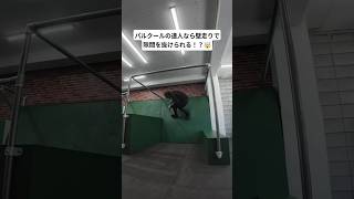 パルクールの達人なら壁走りで隙間を抜けられる！？🤯