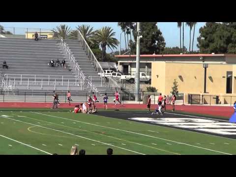 JVB 4x100 vs HB 4-24-14 - Los Alamitos Boys