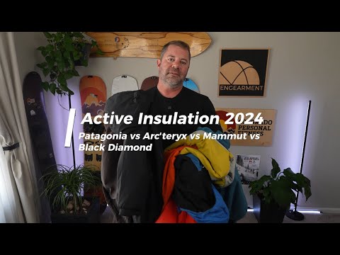 Active Insulation 2024 - Patagonia vs. Arcteryx vs. Mammut vs. Black Diamond