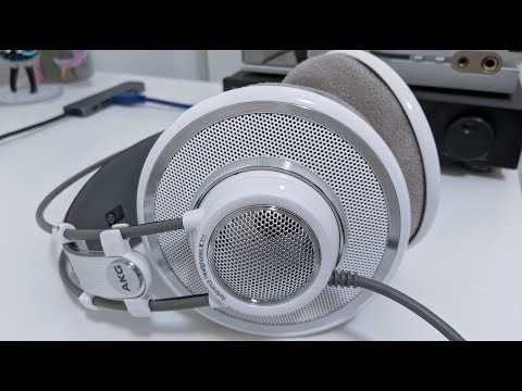 AKG K701 Open-Back Studio Reference Headphones 2010s - Black image 8