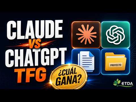 🚀 Claude Projects vs ChatGPT Projects: cuál gana para tu TFG en 2026