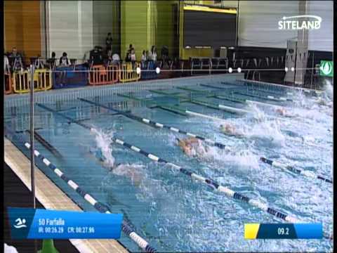 Serie 2 dei 50 Farfalla Juniores F - 7° Trofeo SOGEIS Montichiari