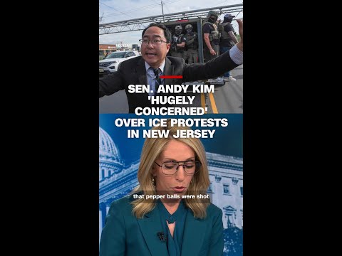 Sen. Andy Kim 'hugely concerned' over ICE protests in New Jersey