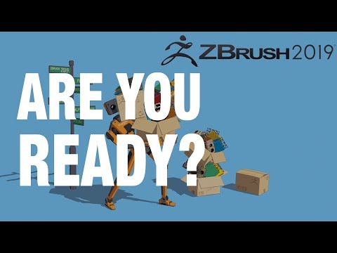 ZBRUSH 2019 UPDATE | RELEASE DATE AND MORE.