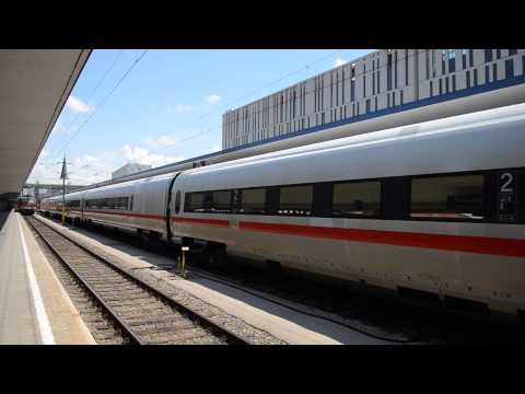 Odjezd ICE 90 - Wien Westbahnhof - 23.6.2013 [HD]