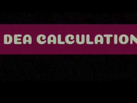SOLVING DEA NUMBERS