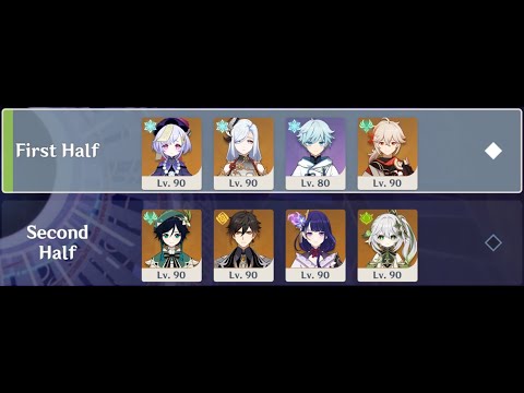 3.2 Spiral Abyss, Qiqi DPS & Archons - (Floor 12, 9★)