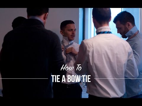 How To Tie A Bow Tie For Dummies | The Bow Tie Guy
