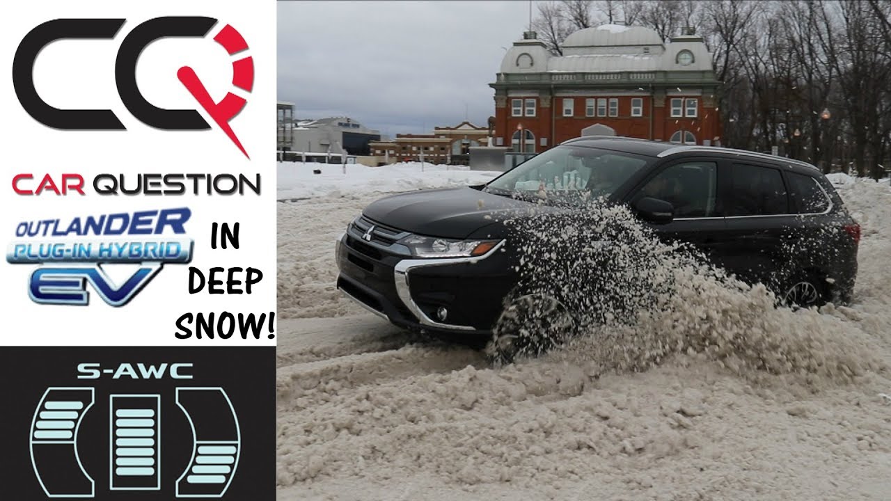 Watch video Deep Snow Test | Mitsubishi Outlander PHEV S-AWC | Review 10/10 Now Deep Snow Test | Mitsubishi Outlander PHEV S-AWC | Review 10/10