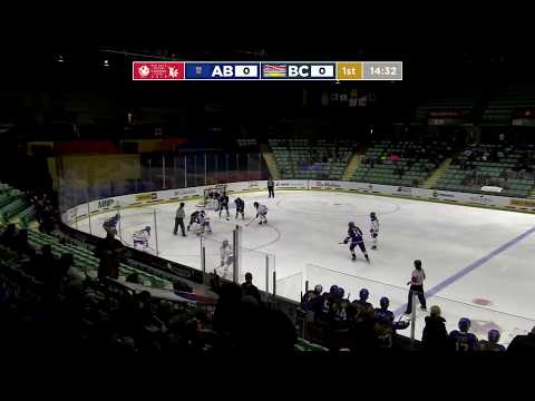 2019 CWG - Women's Hockey - Game 6 - AB vs BC