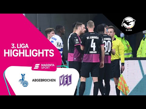 Spielabbruch MSV Duisburg - VfL Osnabrück | 3. Liga |  MAGENTA SPORT