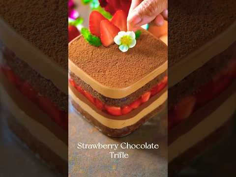 Strawberry chocolate truffle with Mahnaz