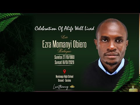 CELEBRATION OF A LIFE WELL LIVED THE LATE EZRA MOMANYI OBIERO (Babayao)