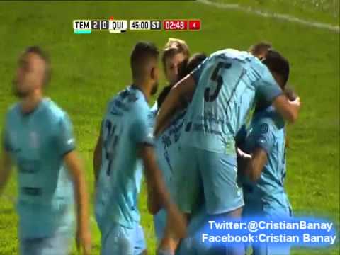 Temperley 2 Quilmes 0 (Relato Rodolfo Cingolani)  Torneo Primera Division 2016