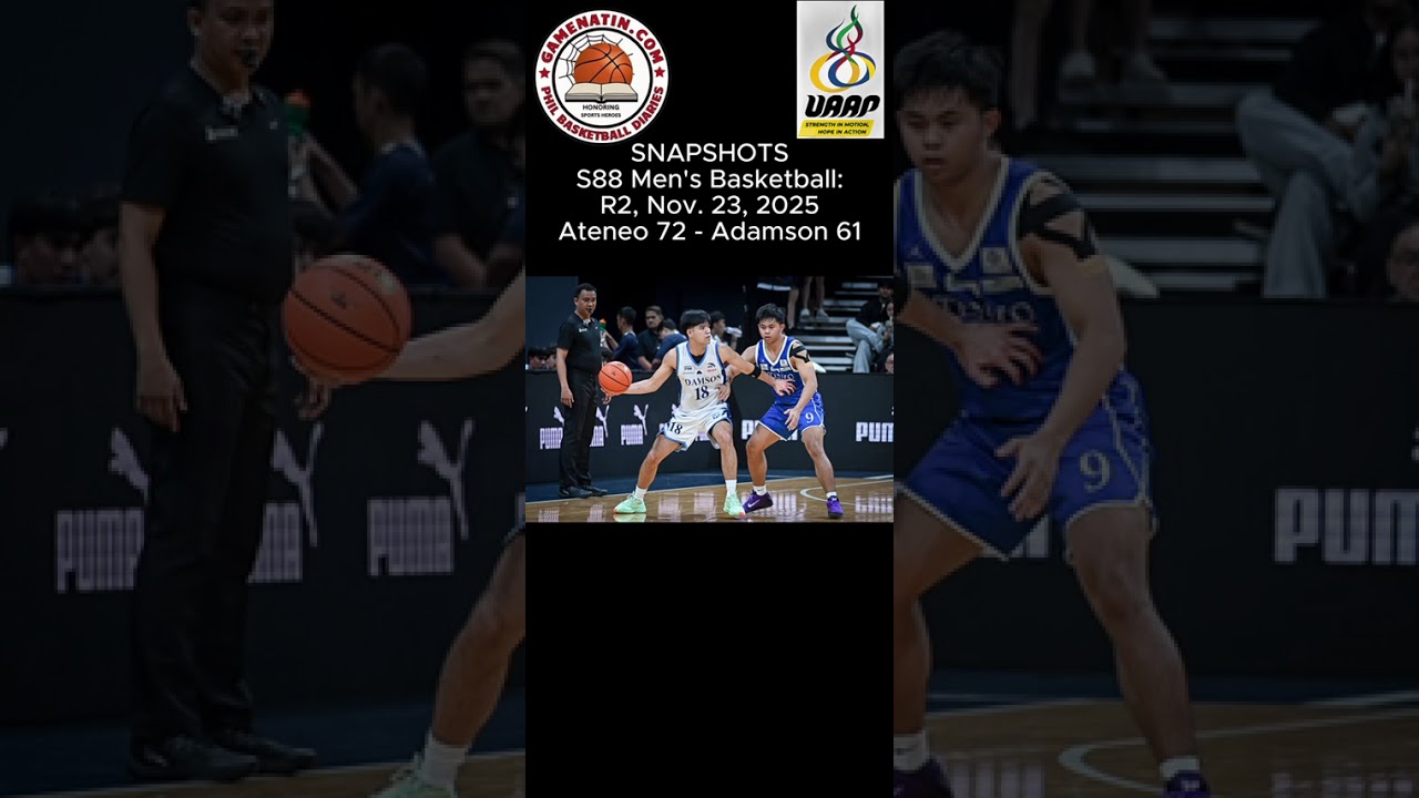 Snapshots: Men's Basketball - Ateneo 72 - Adamson 61