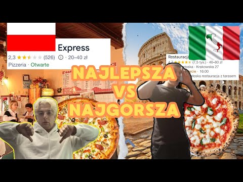 NAJGORSZA VS NAJLEPSZA PIZZA