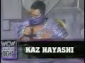 Kaz Hayashi In Glacier Gear Vs Blitzkrieg 03 06 1999 WCW Saturday Night