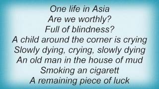 Ivory Tower - One Life In Asia Lyrics