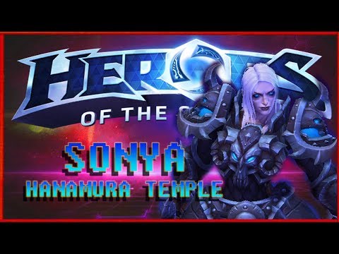 Heroes of the Storm, Sonya Melee Bruiser, Hanamura Temple, Diamond Storm League