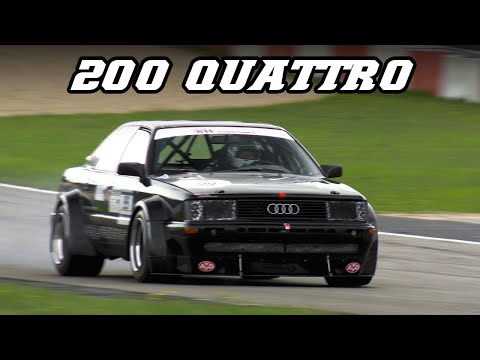 AUDI 200 QUATTRO | Crazy Turbo & 5 Cyl. sounds | Nürburgring 2023