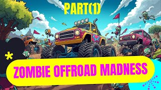 ​ZOMBIE SAFARI: Smashing Zombies with a Monster Truck! (Gameplay Part1) #zombie#monster#safari#game 