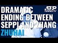 DRAMATIC Ending As Andreas Seppi Saves FIVE Match Points To Beat Zhang! | Zhuhai Championships 2019