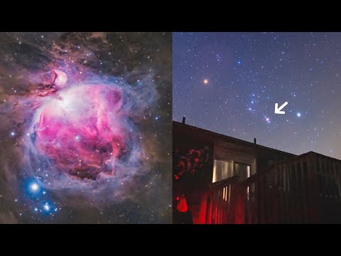 I Took a Picture of the ORION NEBULA Up Close...