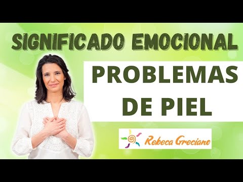 Significado emocional de los problemas de piel