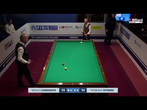 Nicolo' Cammarata VS Pasquale Petrone - 20° Campionato Italiano Firenze