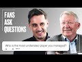 Gary Neville Puts Fan Questions To Sir Alex | FAQs | SPORTbible | @LADbible