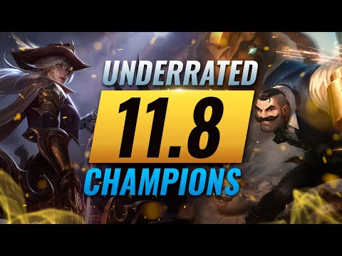 10 EXTREMELY Underrated Champions YOU SHOULD ABUSE In Patch 11.8 - League of Legends