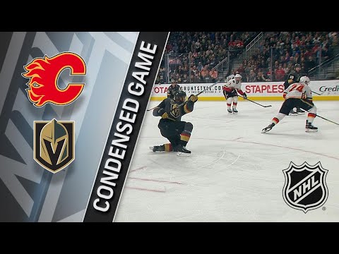 03/18/18 Condensed Game: Flames @ Golden Knights