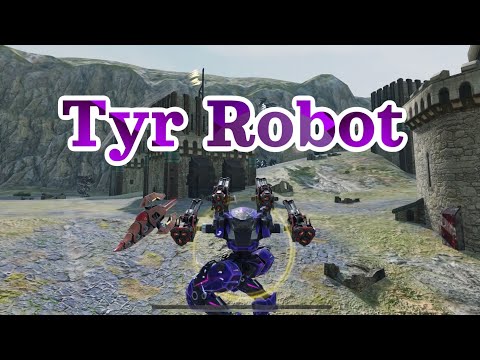 Tyr is Back with new machine gun | War Robots Gameplay