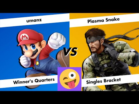 CenCal Clash 16 - Winner's Quarters - umanz (Mario) vs Plasma Snake (Snake, Sephiroth)