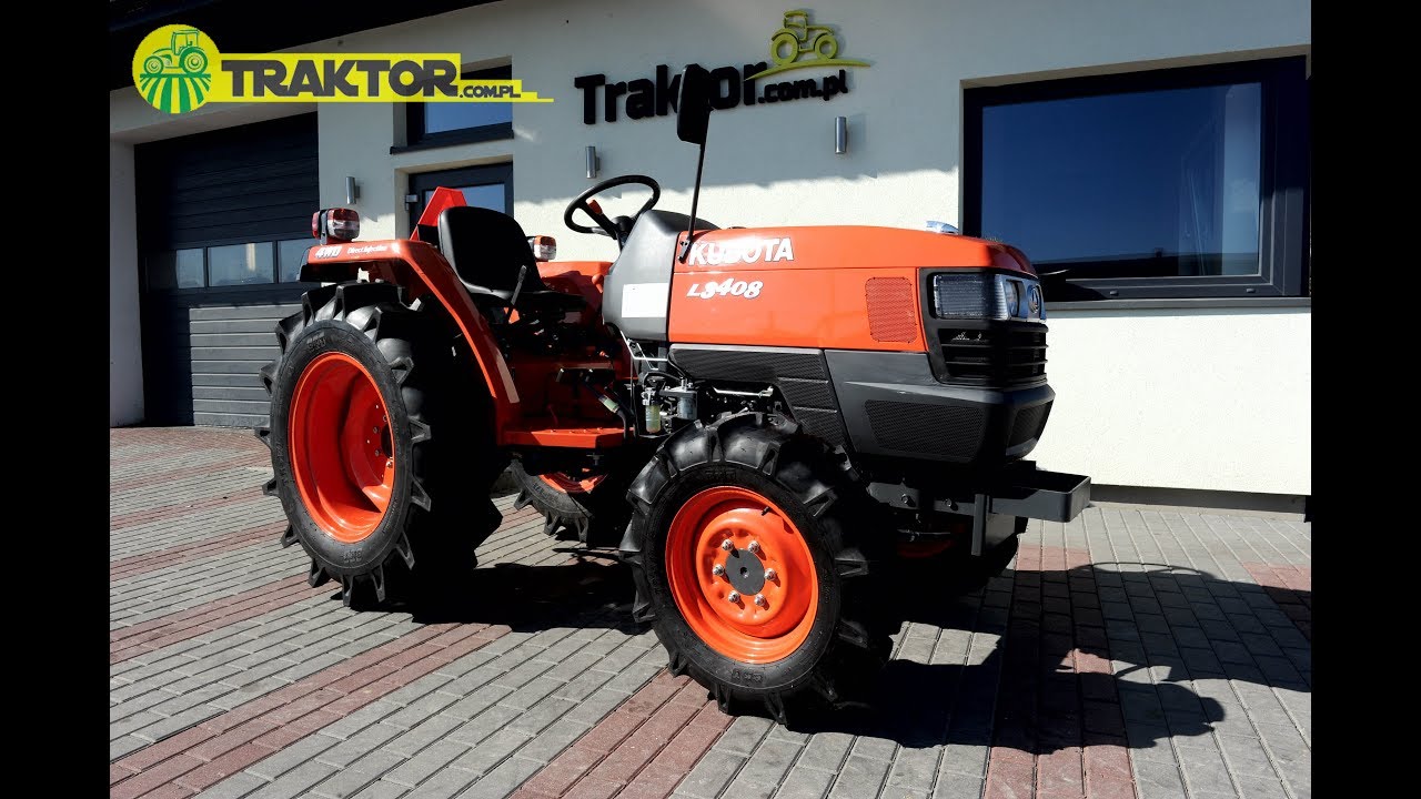 NOWY japoński mini ciągnik KUBOTA L3408 4x4 34KM Rzeszow